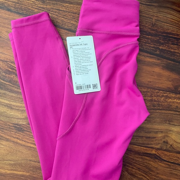 NWT LULU INVIGORATE Ripened Raspberry! - Picture 3 of 8